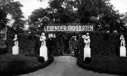 Lebender Irrgarten: Attraktion im Luna-Park am Diebsteich